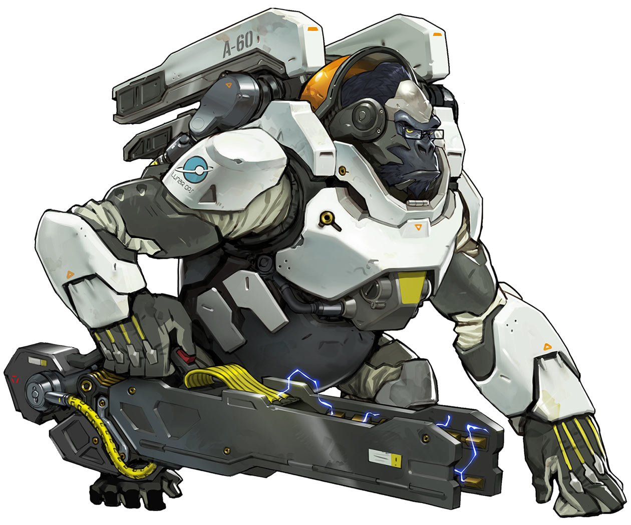 Winston Art from Overwatch