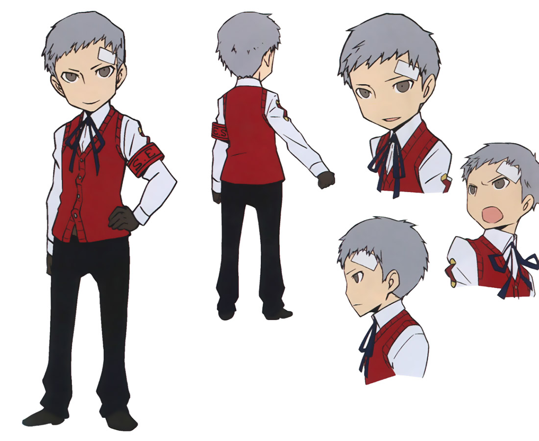 Akihiko Concept Art from Persona Q: Shadow of the Labyrinth