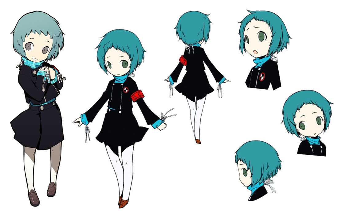 Fuuka Yamagishi Art from Persona Q: Shadow of the Labyrinth