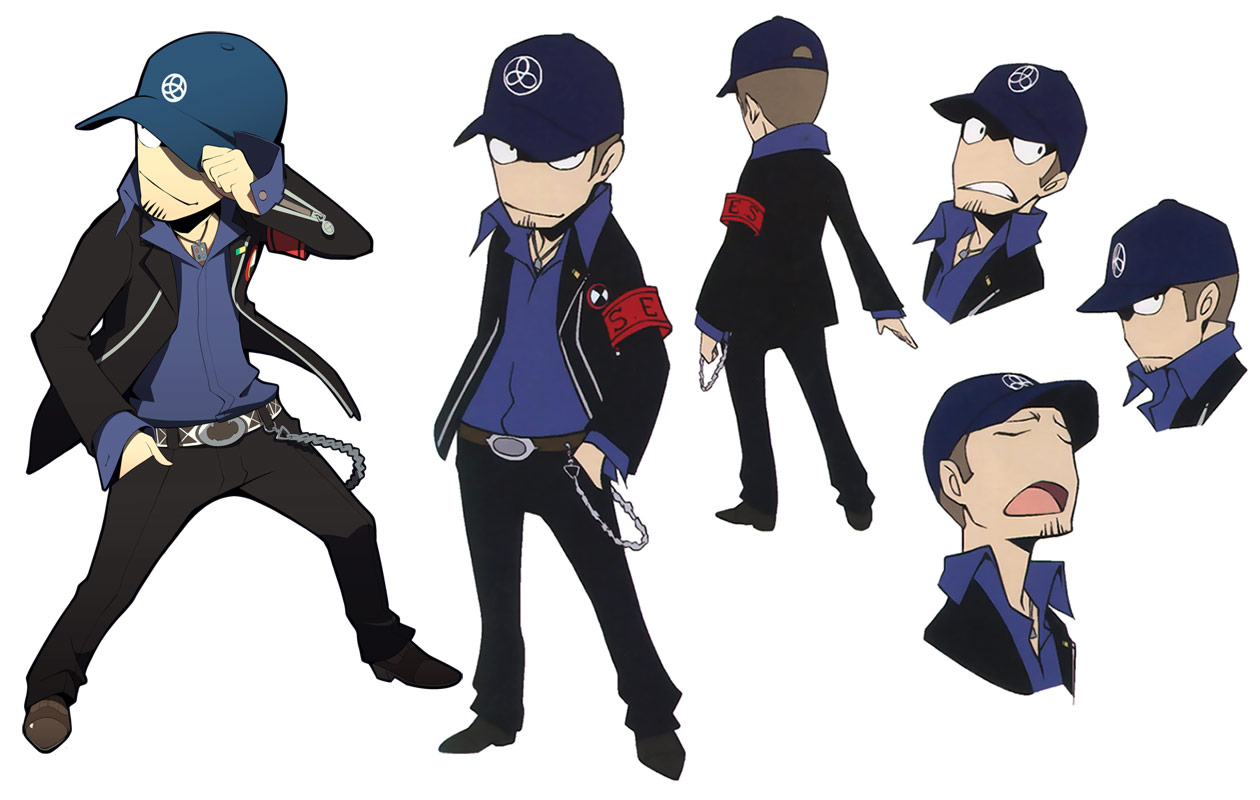 Junpei Iori Art from Persona Q: Shadow of the Labyrinth