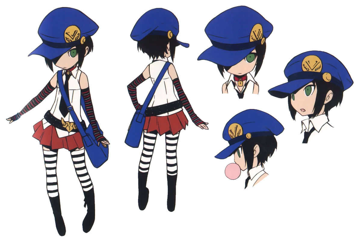 Marie Concept Art from Persona Q: Shadow of the Labyrinth