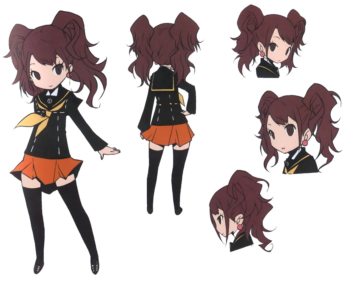 Rise Concept Art from Persona Q: Shadow of the Labyrinth