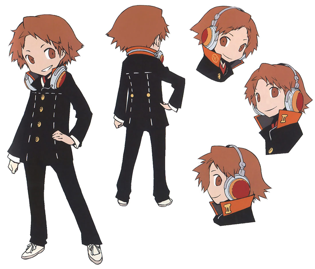 Yosuke Concept Art from Persona Q: Shadow of the Labyrinth