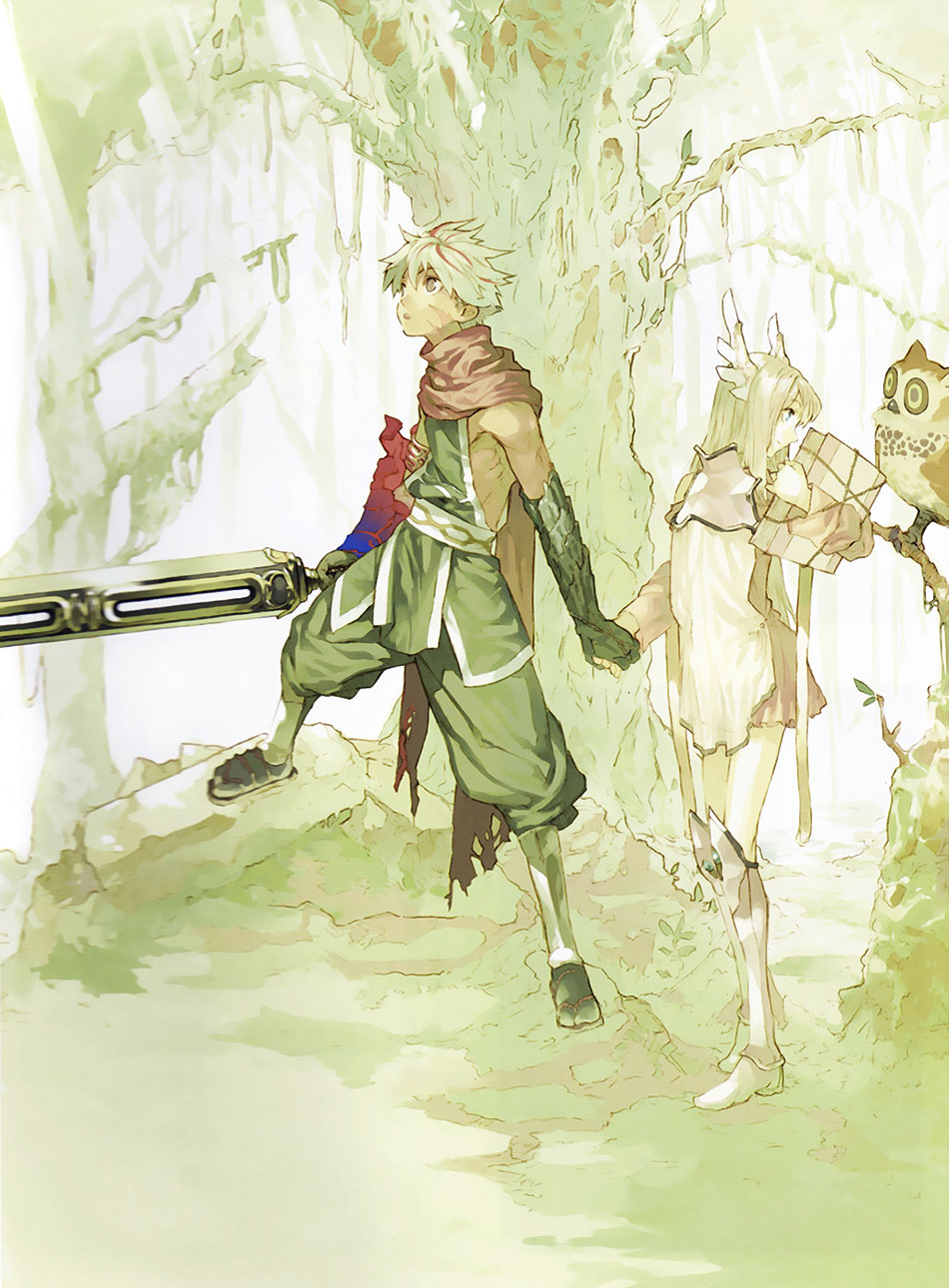 Toma & Cyrille in the Forest Art from Shining Force EXA