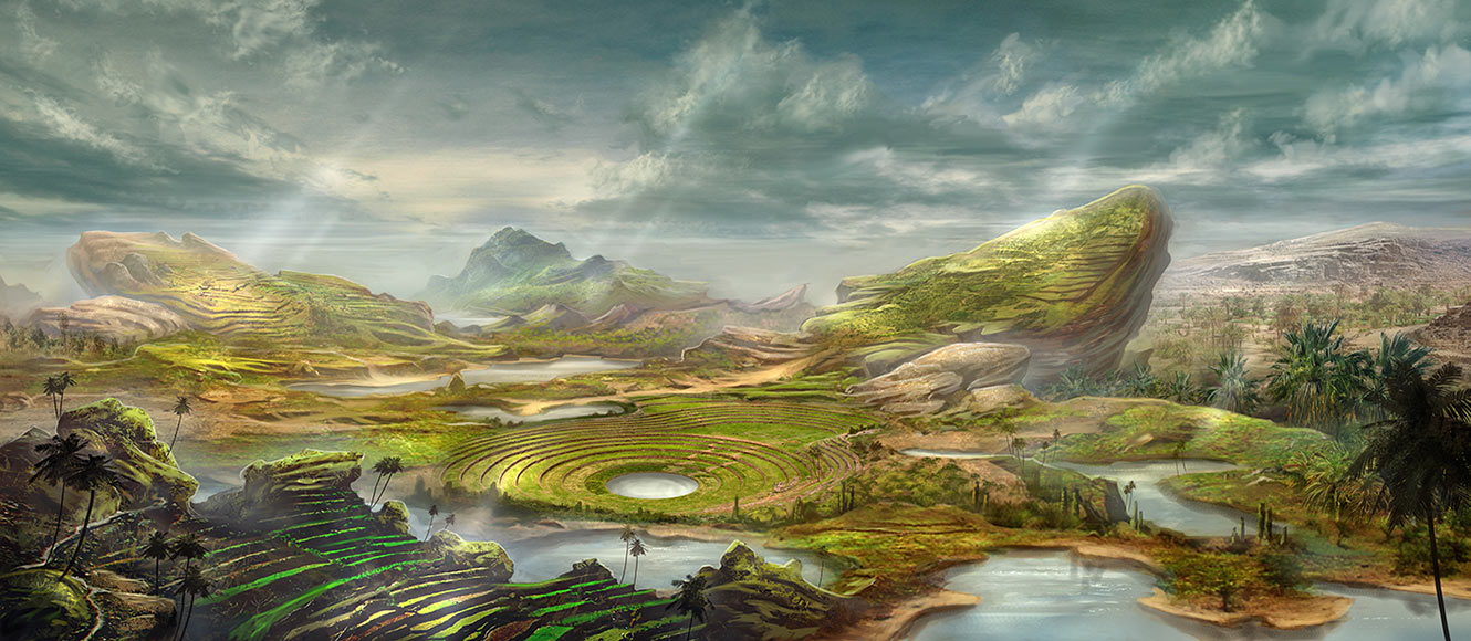 Alecian Plains Art from Shattered