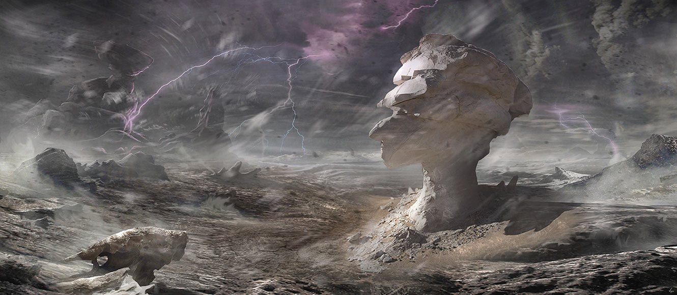 Ashlands Art from Shattered