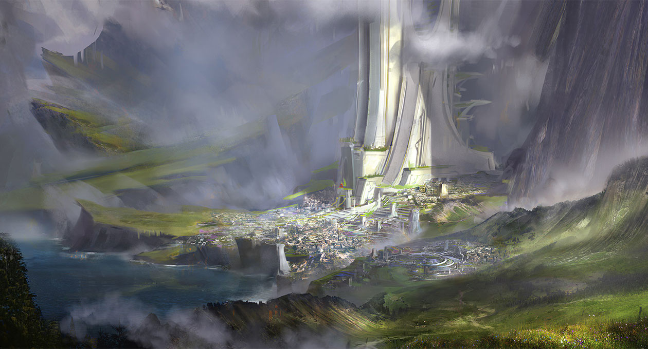 Lanis City Art from Shattered