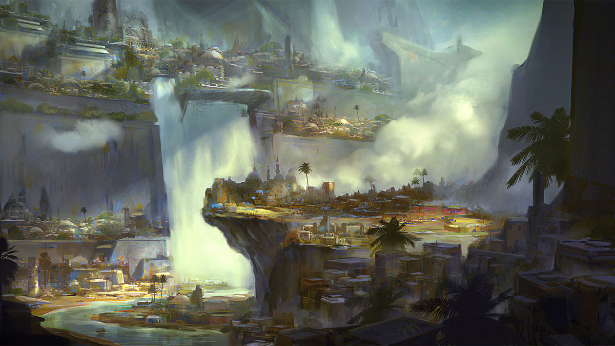 Lokoran City Art from Shattered