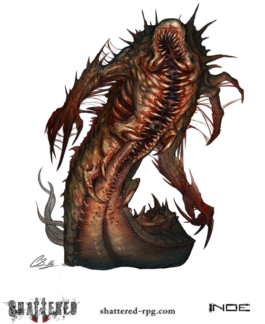 Spinewretch Art from Shattered
