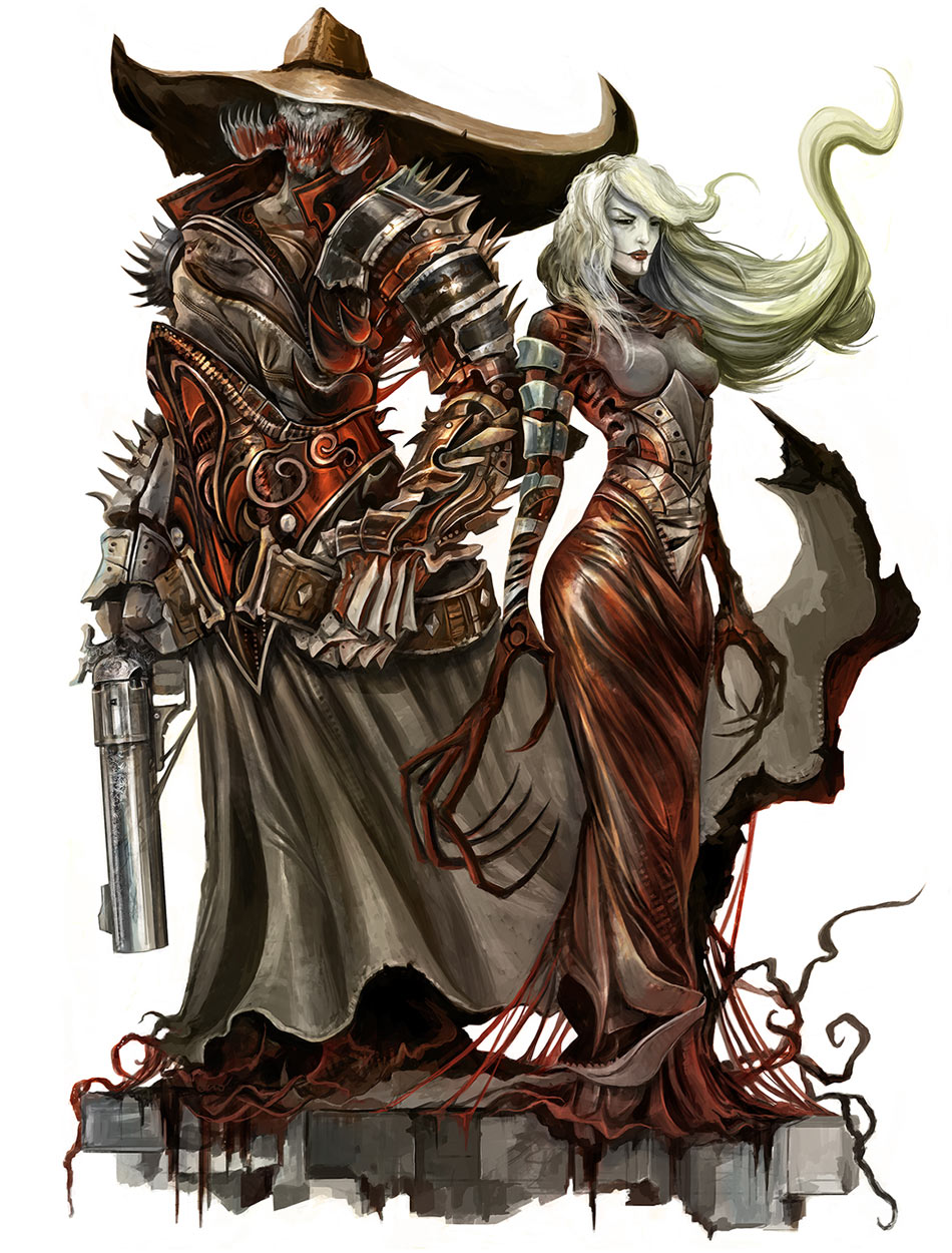 Vampire Race Art from Shattered