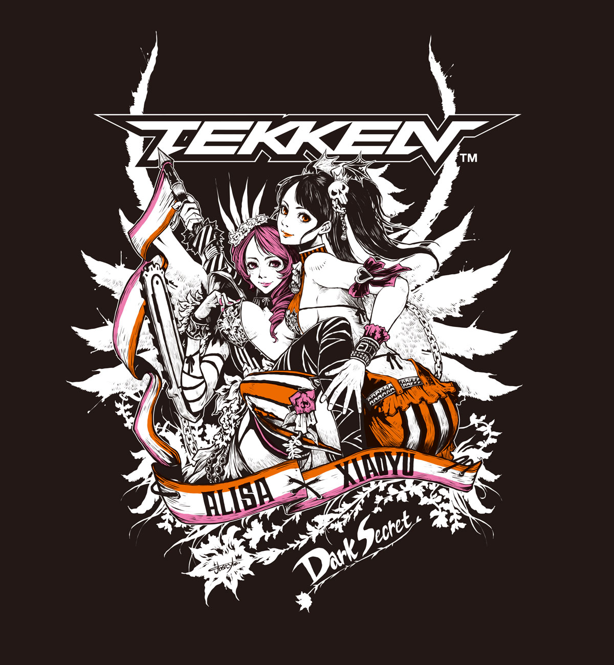 Alisa and Xiaoyu Illustration from Tekken 7