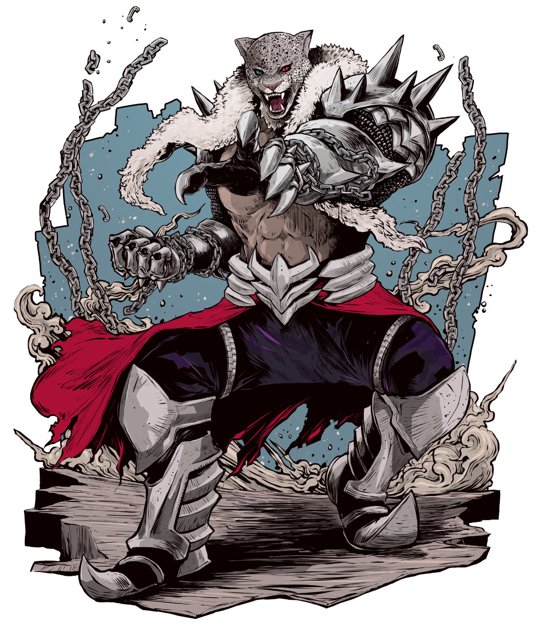 Armor King II Art by Jbstyle from Tekken 7