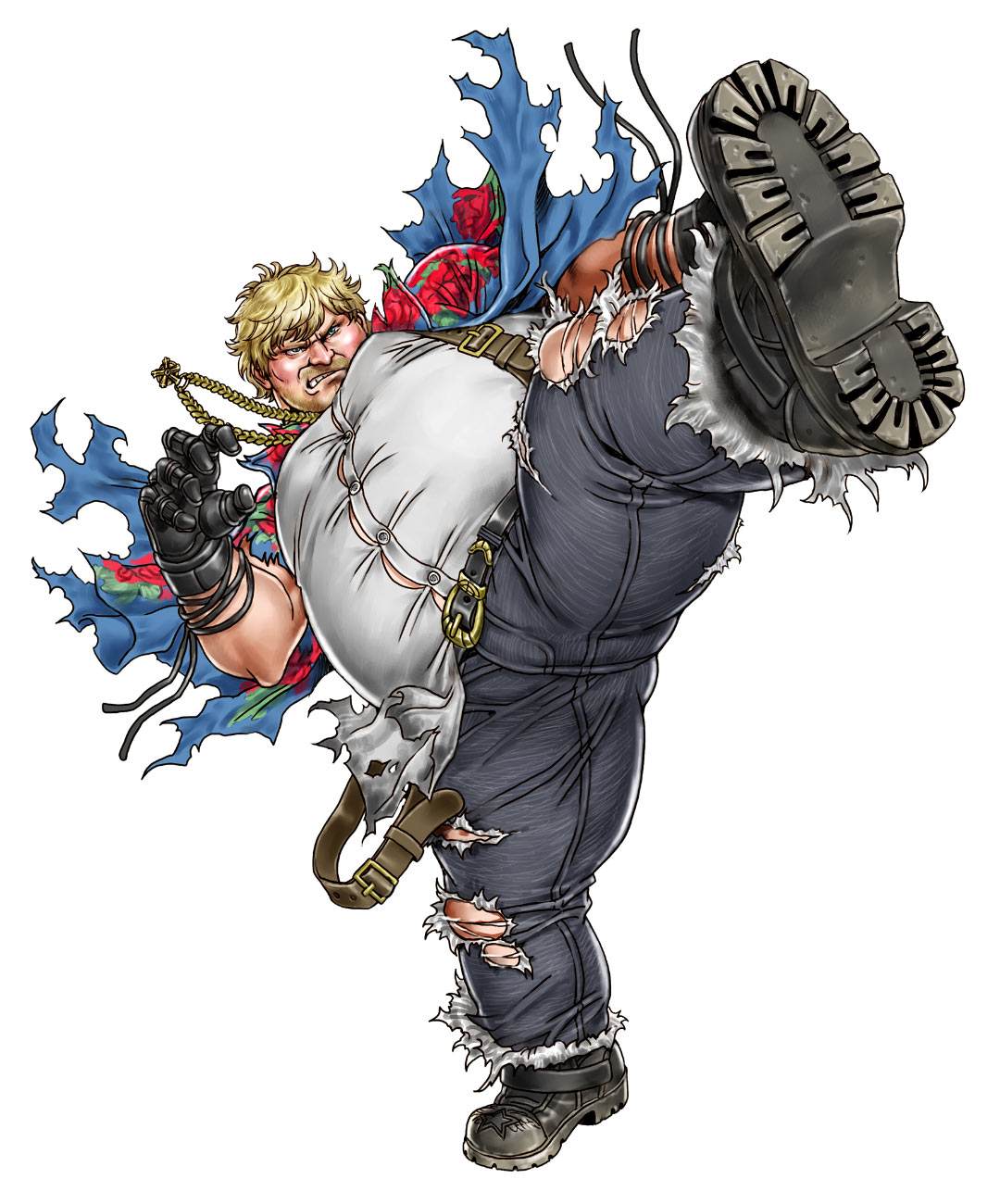 Bob Richards Art by Shunya Yamashita from Tekken 7