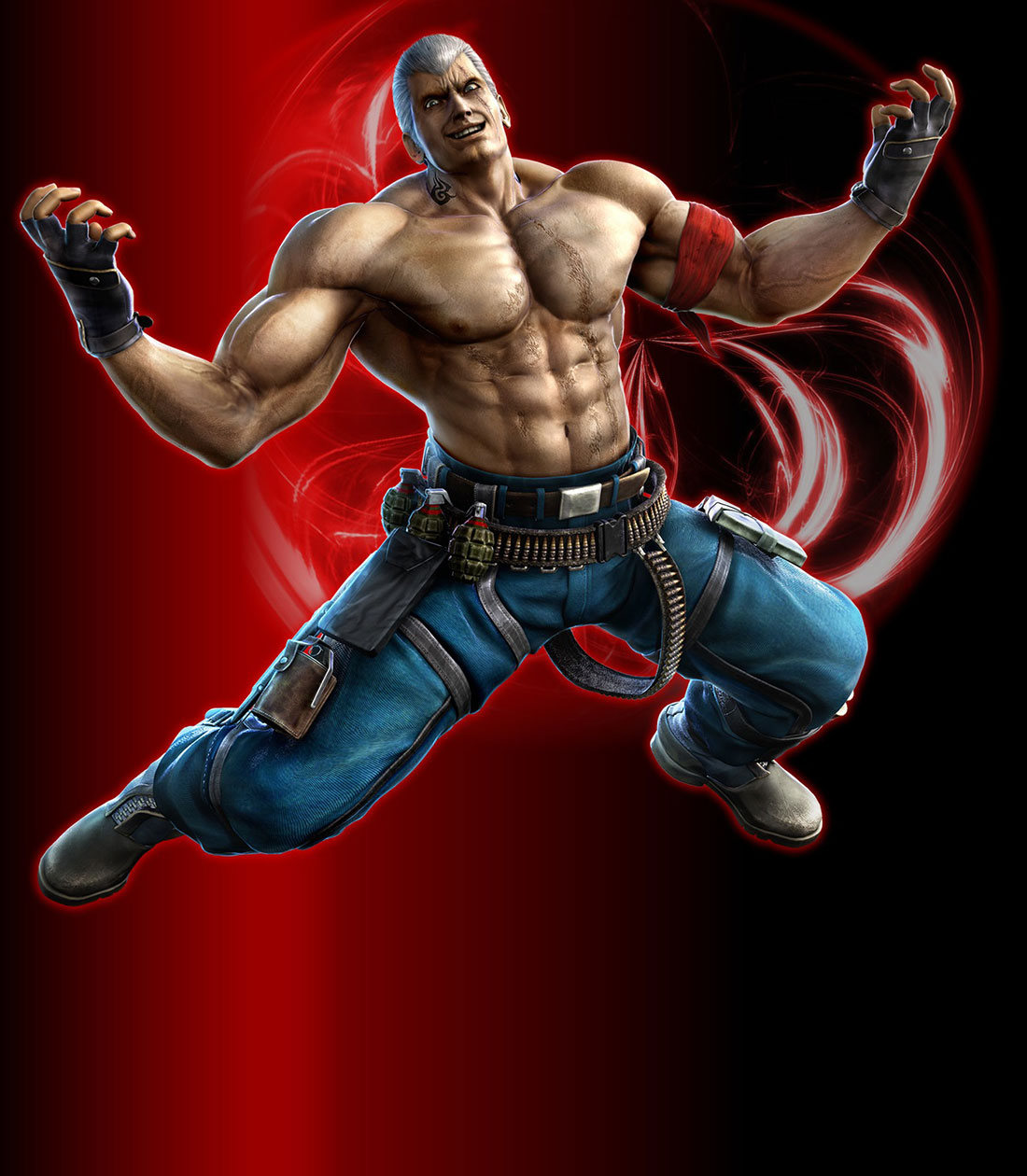 Bryan Fury Art from Tekken 7