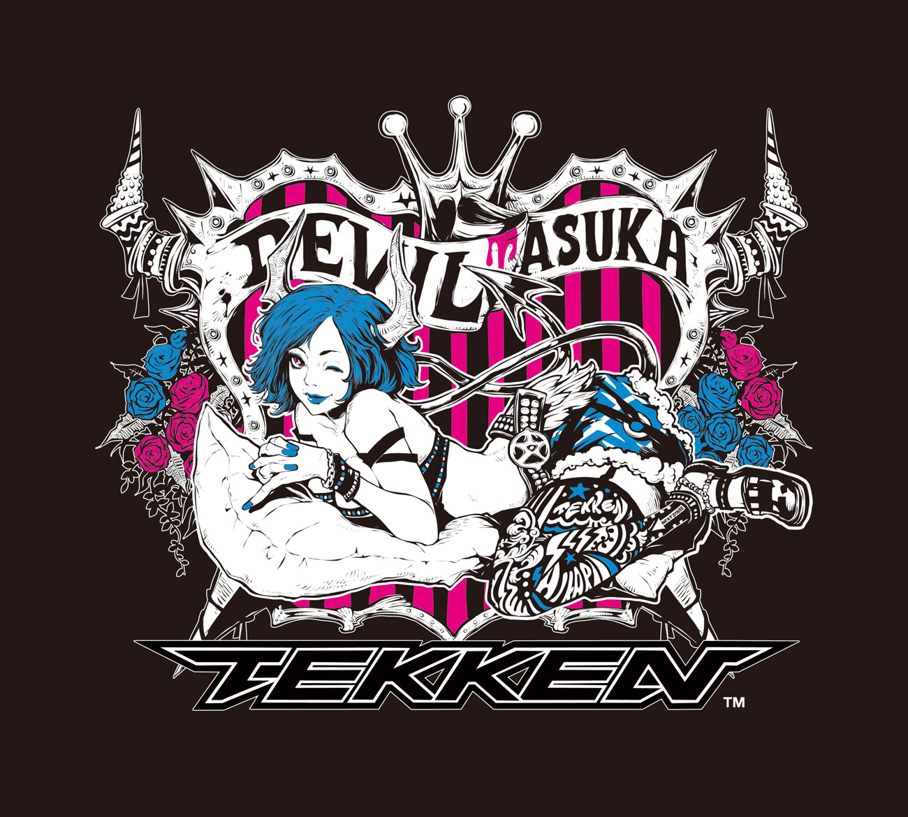 Devil Asuka Illustration from Tekken 7