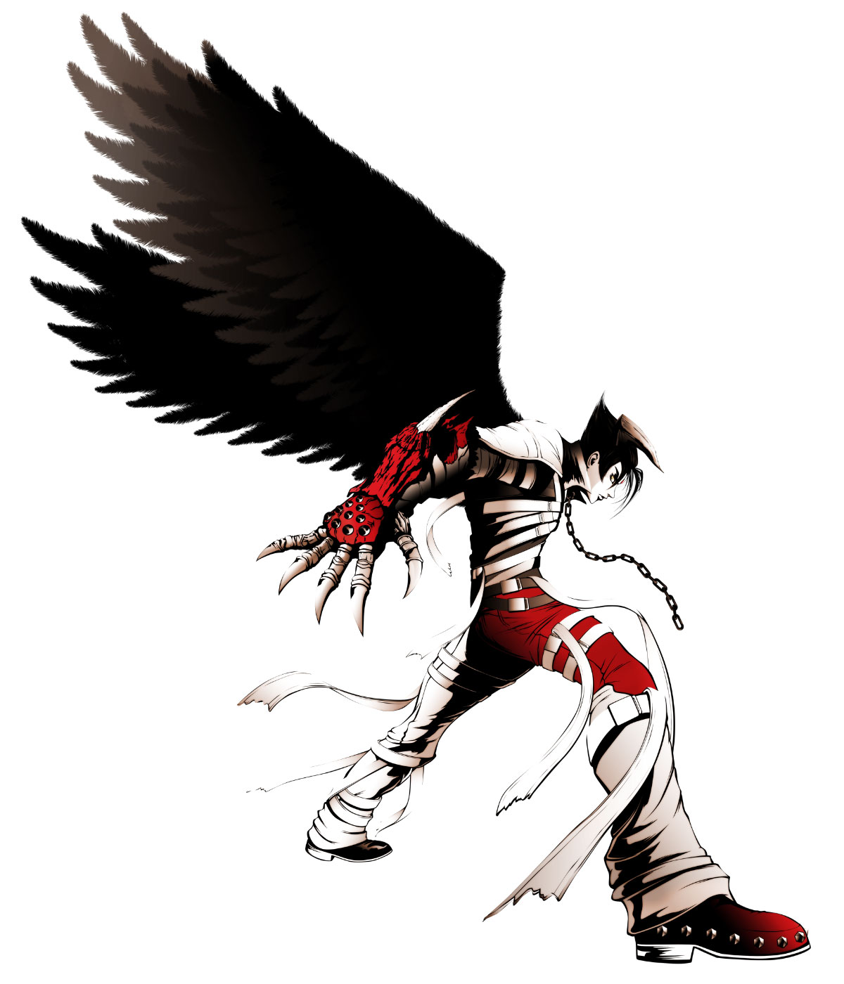 Devil Jin Art by Tomio Fujisawa from Tekken 7