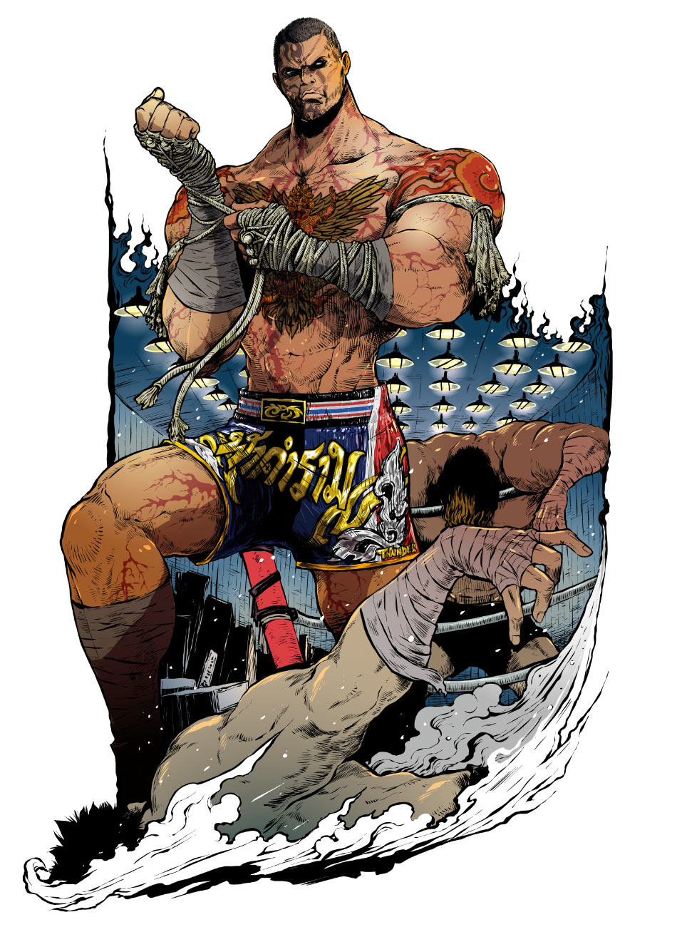 Fahkumram Art by Jbstyle from Tekken 7