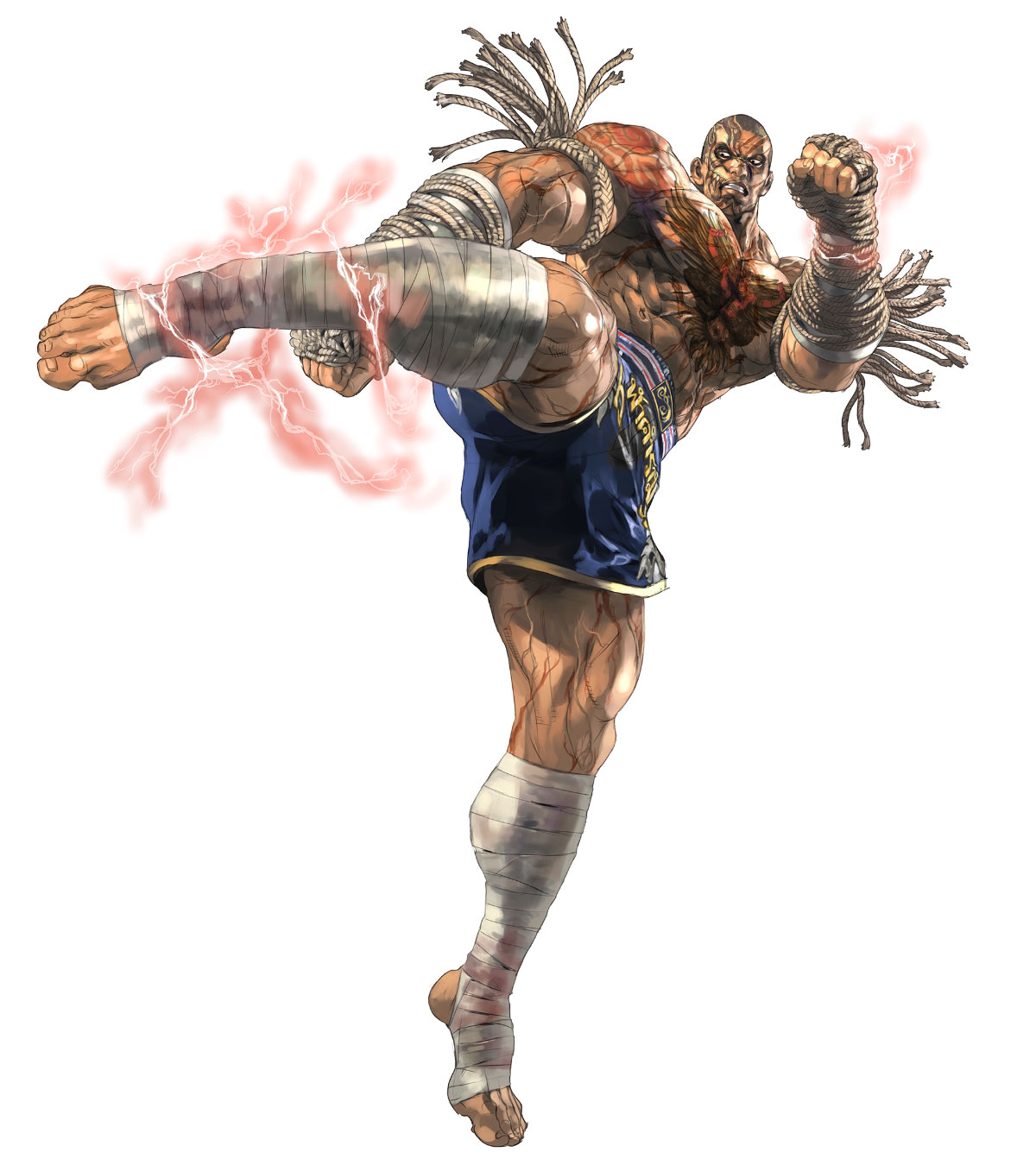Fahkumram Art by Junny from Tekken 7