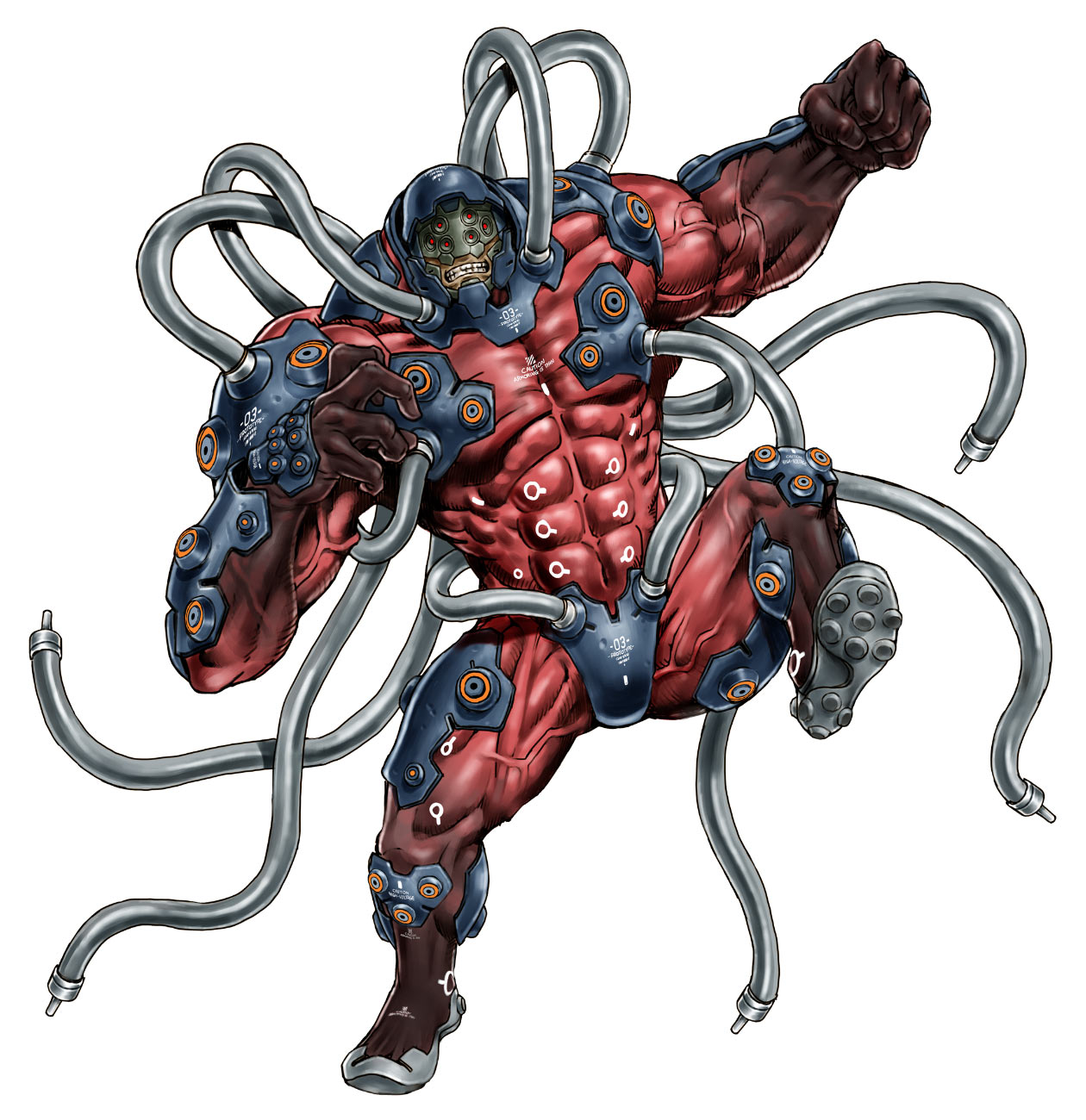 Gigas Art by Shunya Yamashita from Tekken 7