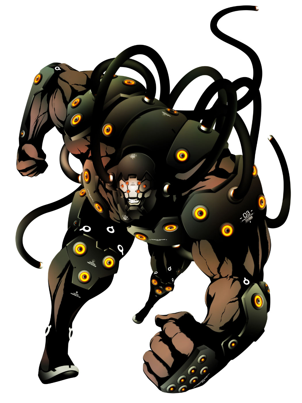 Gigas Art by Tomio Fujisawa from Tekken 7