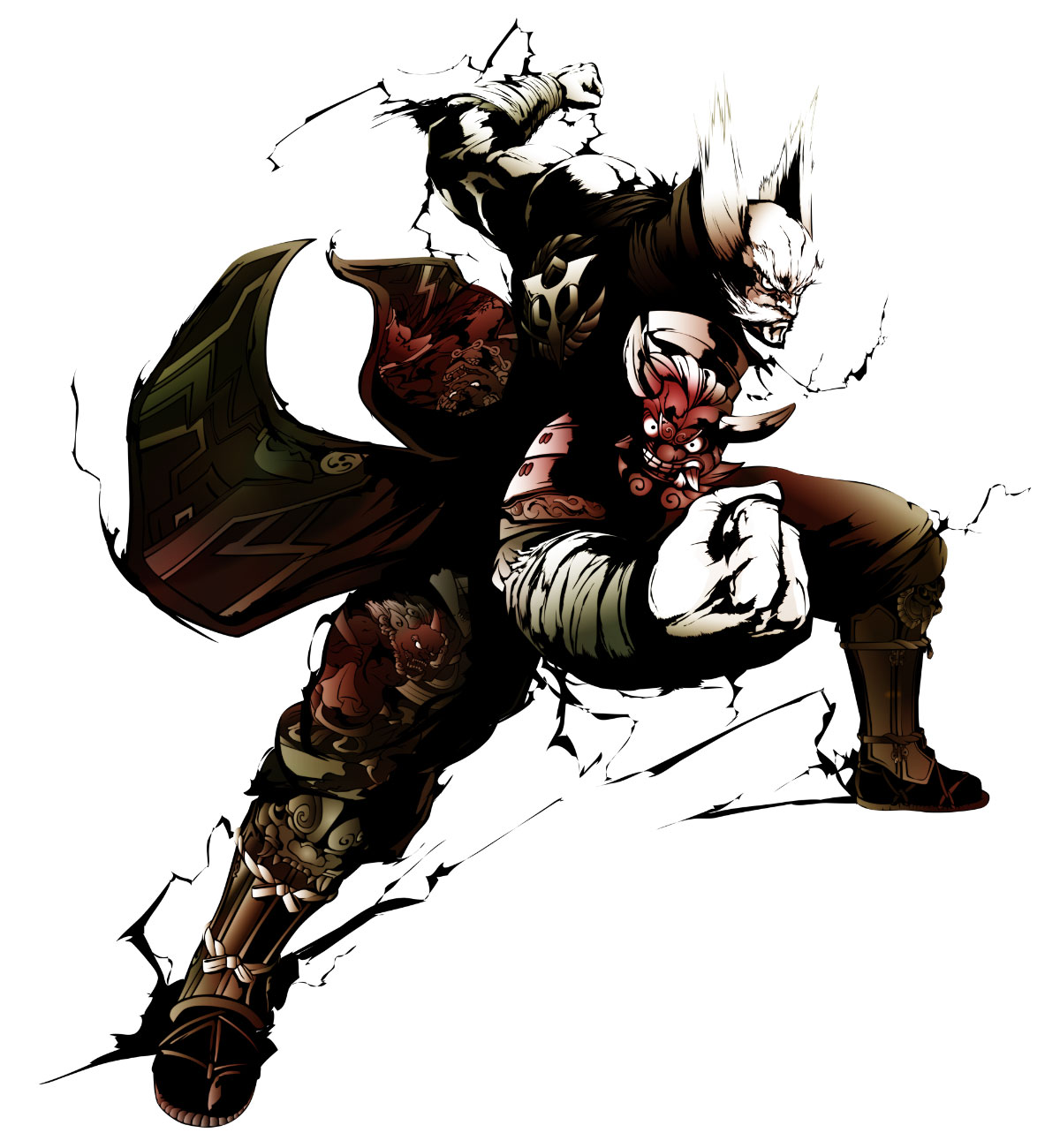 Heihachi Mishima Art by Tomio Fujisawa from Tekken 7