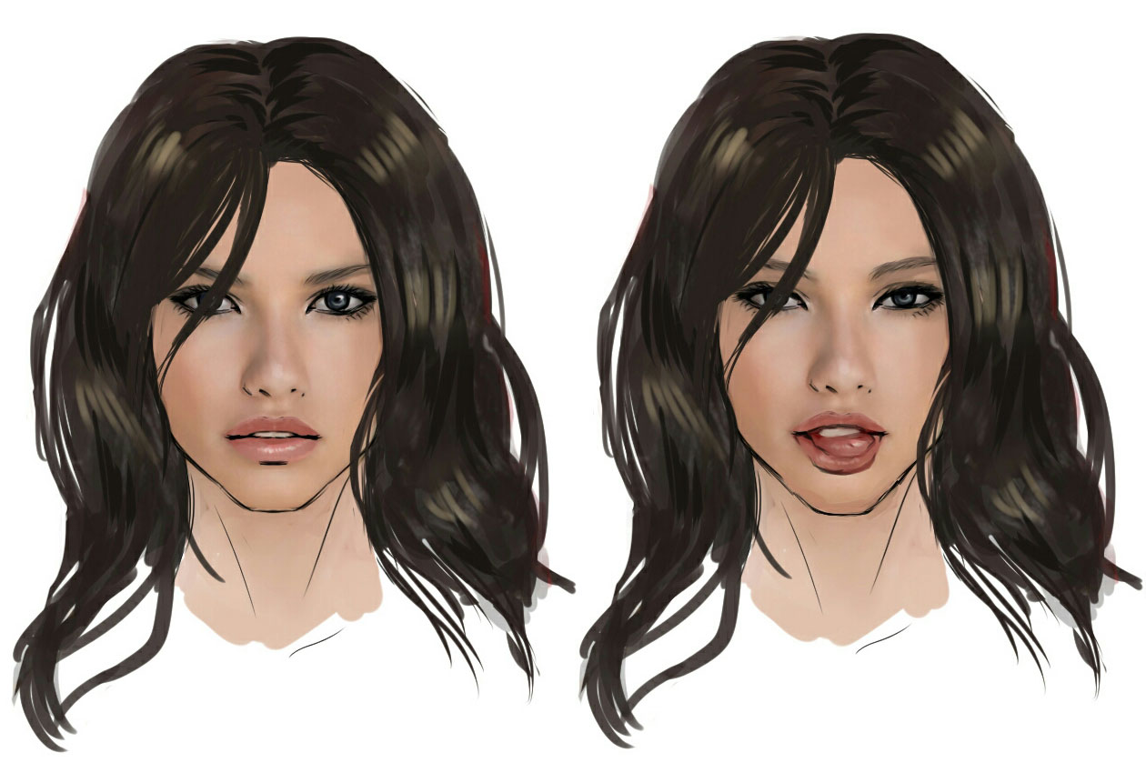 Katarina Face Art from Tekken 7