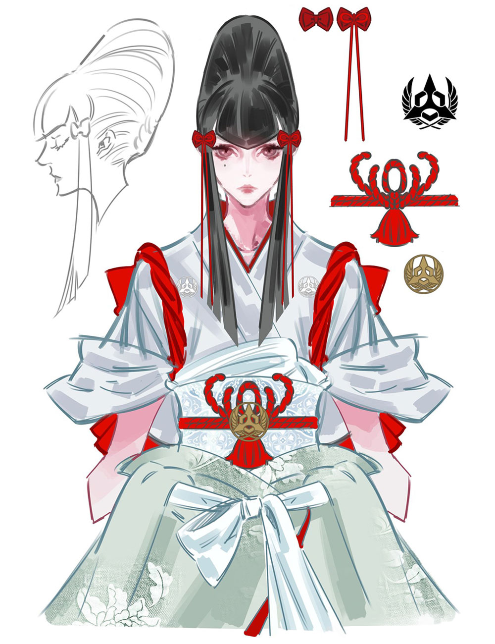Kazumi Concept Artwork from Tekken 7