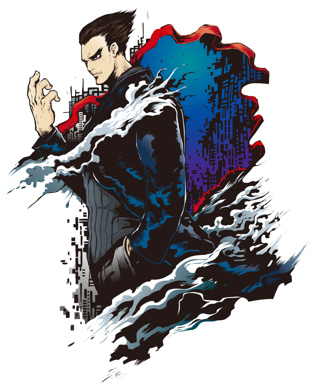 Kazuya Mishima Art by Jbstyle from Tekken 7