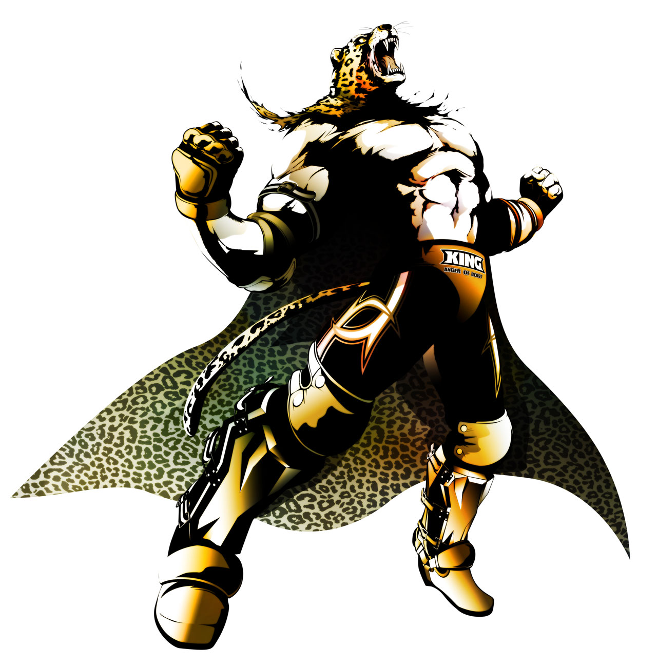 King II Art by Tomio Fujisawa from Tekken 7
