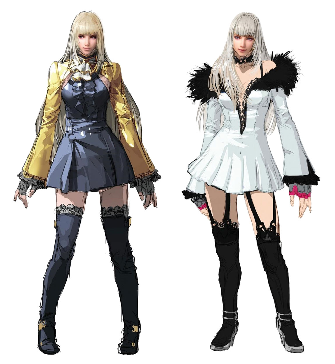 Lili Unused Concept Art from Tekken 7