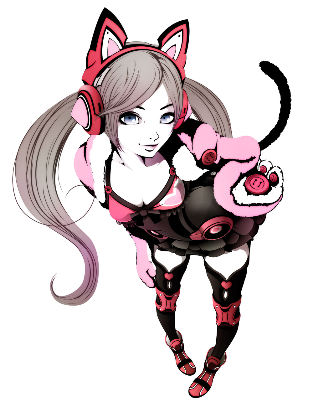 Lucky Chloe Art by Tomio Fujisawa from Tekken 7