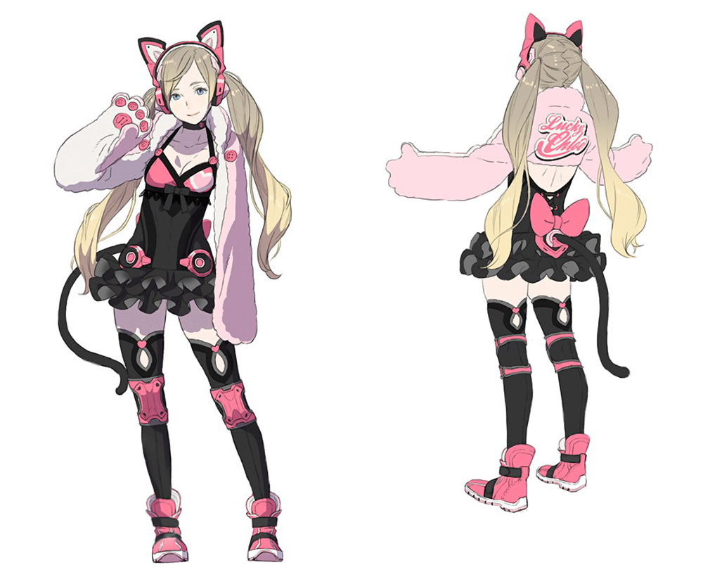 Lucky Chloe Concept Art from Tekken 7
