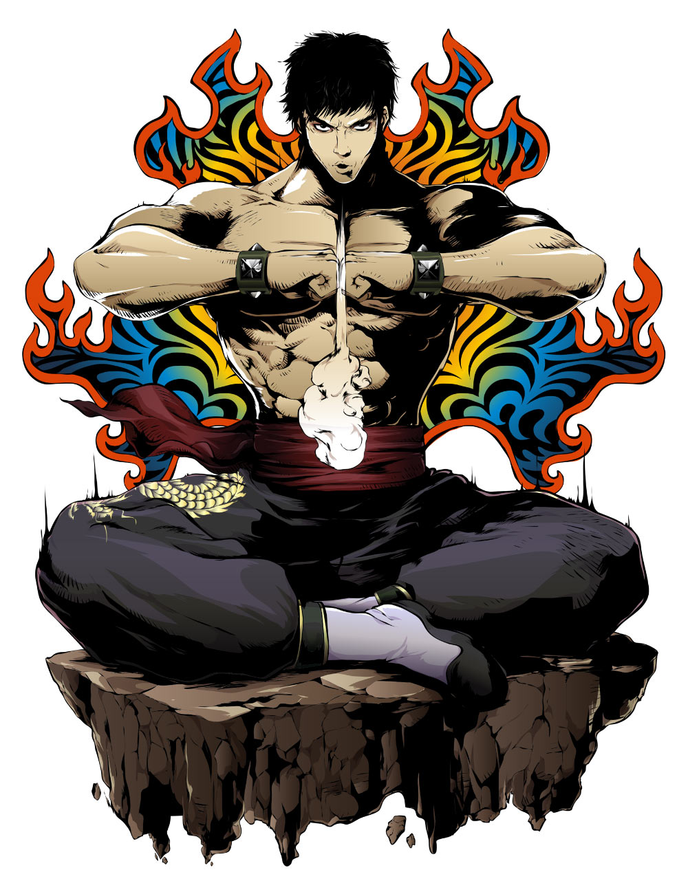 Marshall Law Art by Jbstyle from Tekken 7