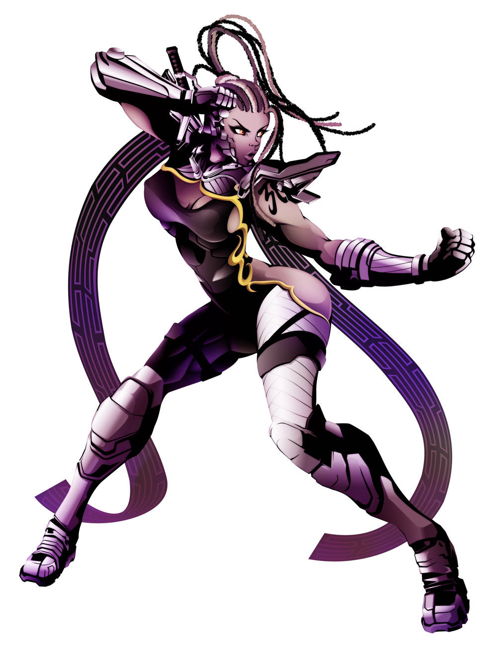 Master Raven Art by Tomio Fujisawa from Tekken 7