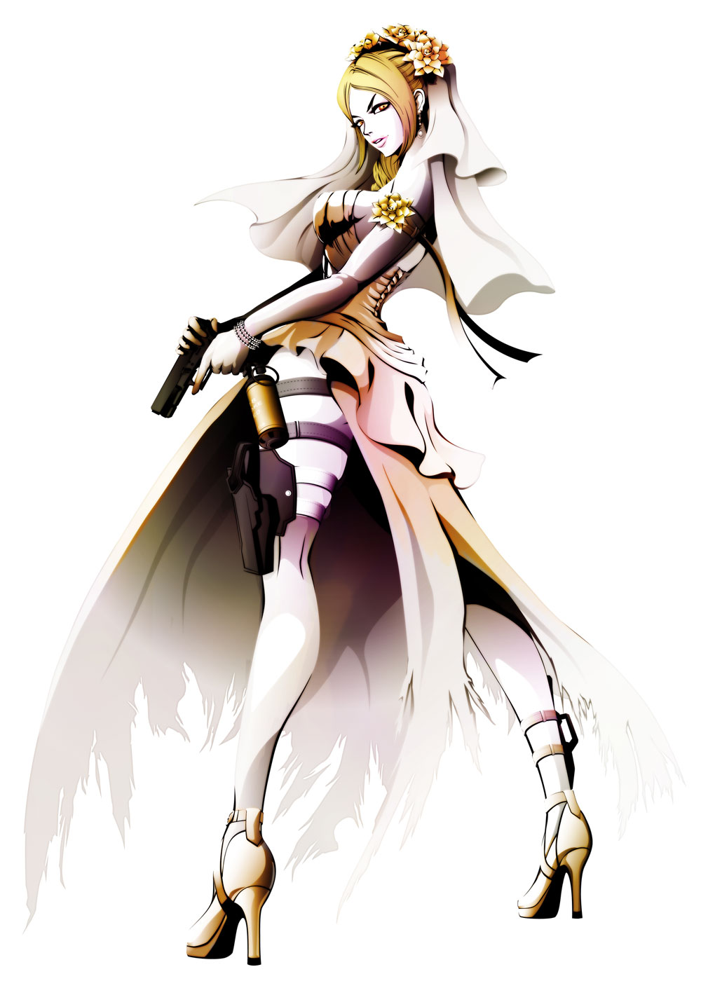 Nina Williams Art by Tomio Fujisawa from Tekken 7