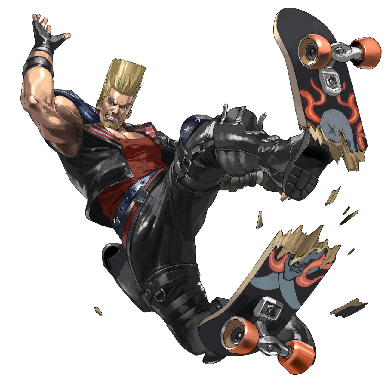 Paul Phoenix Art by Junny from Tekken 7