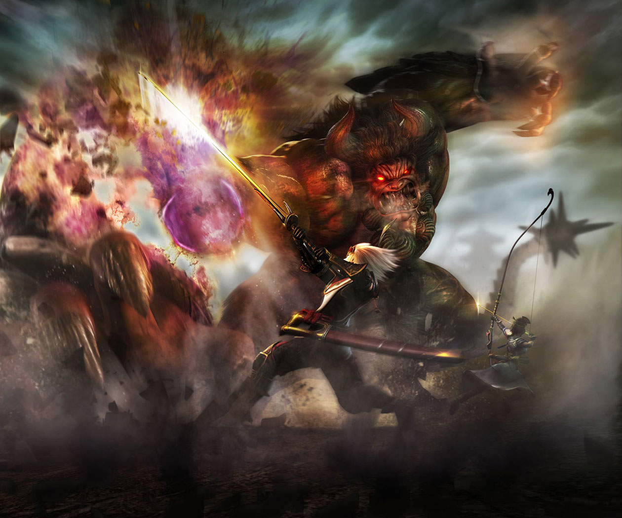 Main Visual Art from Toukiden: The Age of Demons