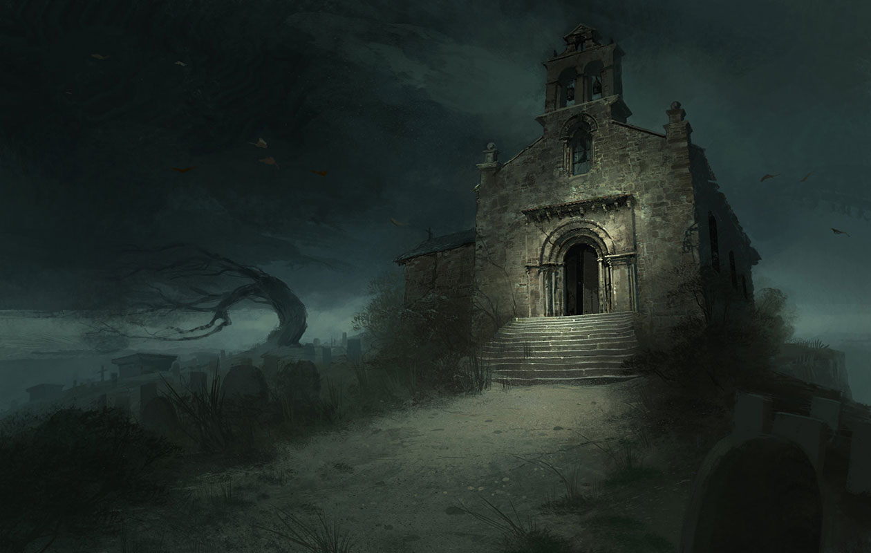 Church Art from The Evil Within