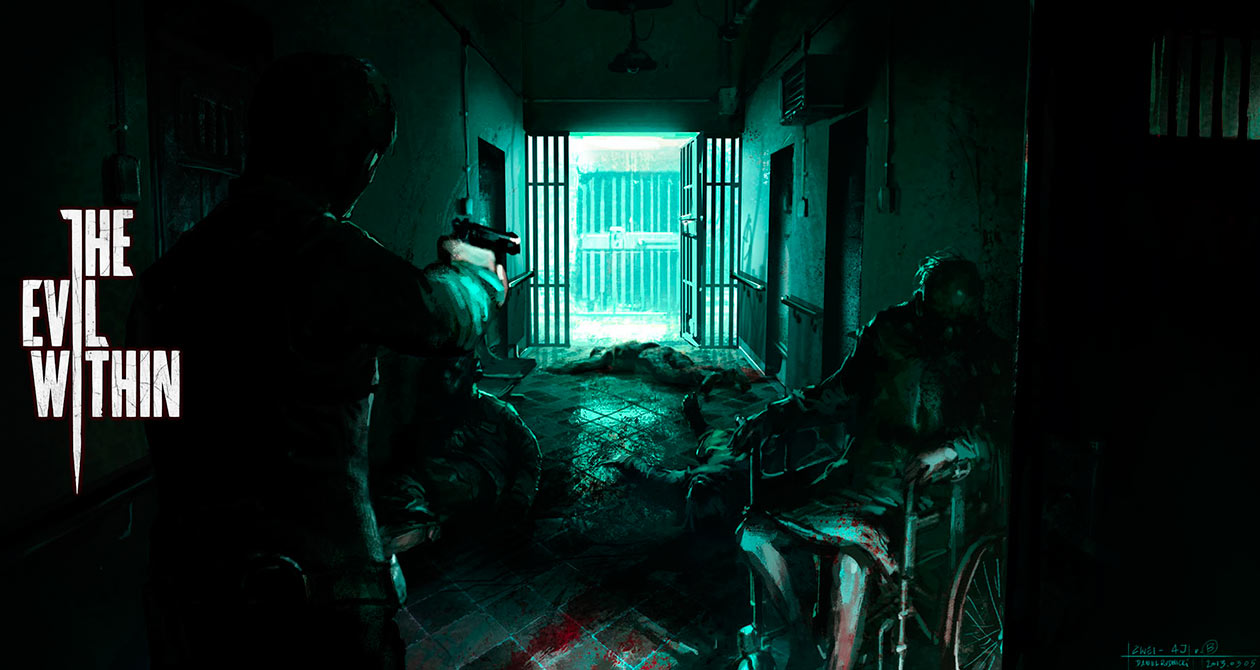 Mental Asylum Art from The Evil Within