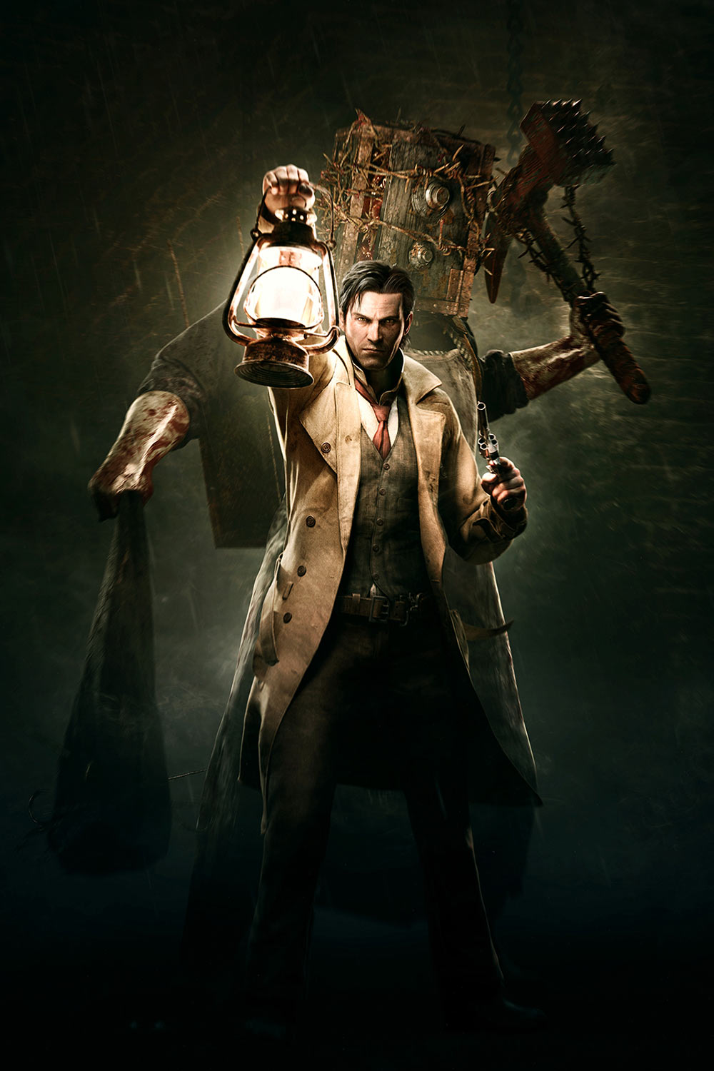 Sebastian & Boxman Art from The Evil Within