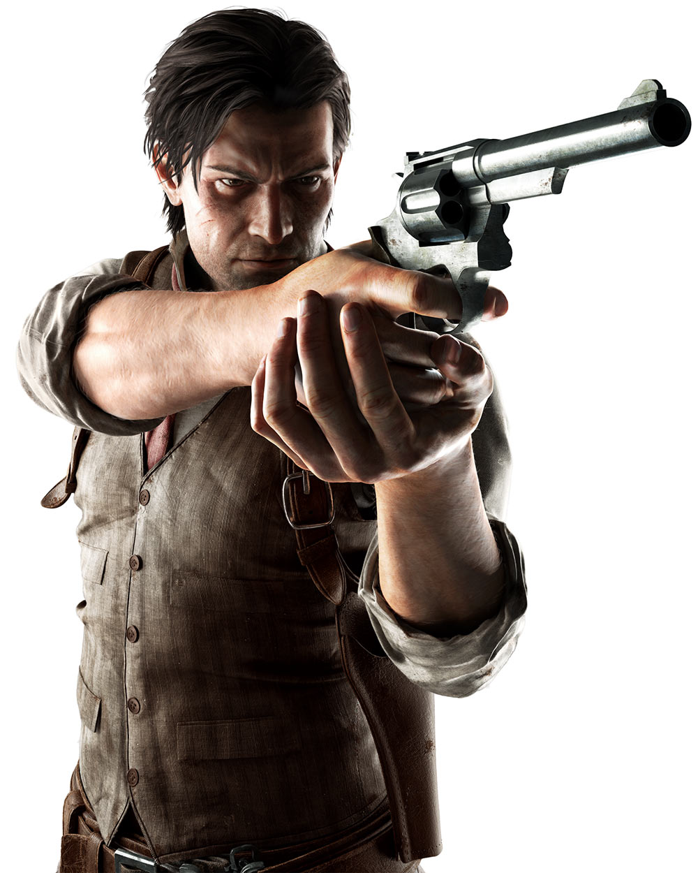 Sebastian Castellanos Art from The Evil Within