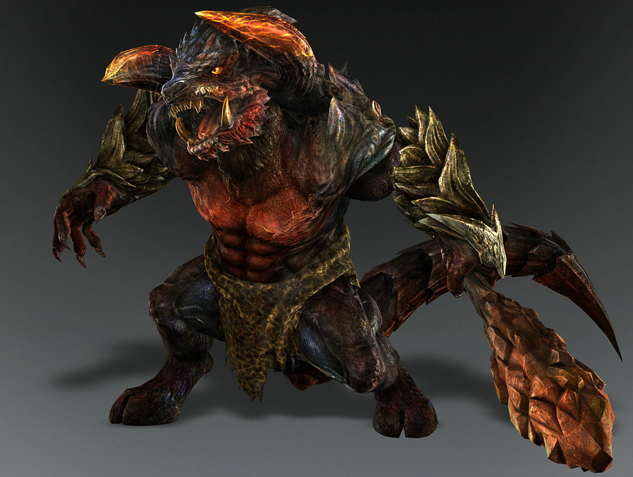 Maledictaur Art from Toukiden: Kiwami