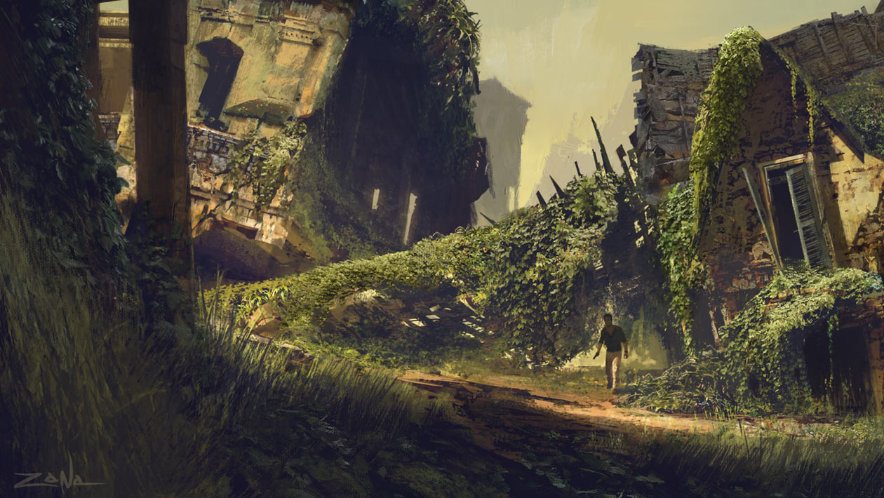 Abandoned Concept Art from Uncharted 4: A Thief's End