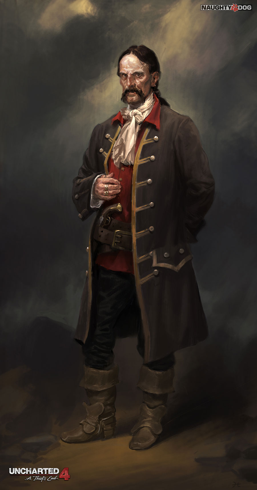 Captain Thomas Tew Art from Uncharted 4: A Thief's End