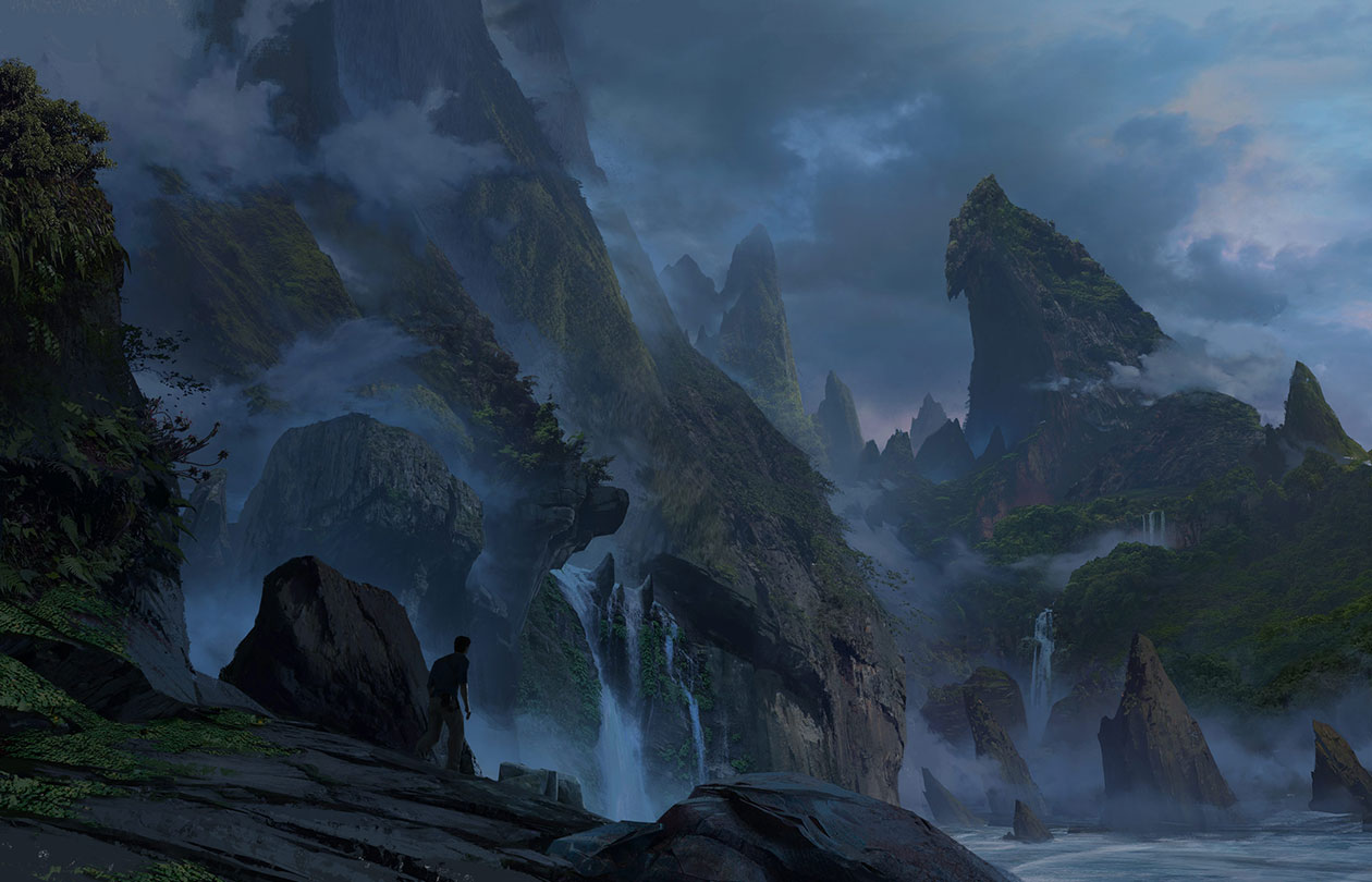 Wide Demo Art from Uncharted 4: A Thief's End