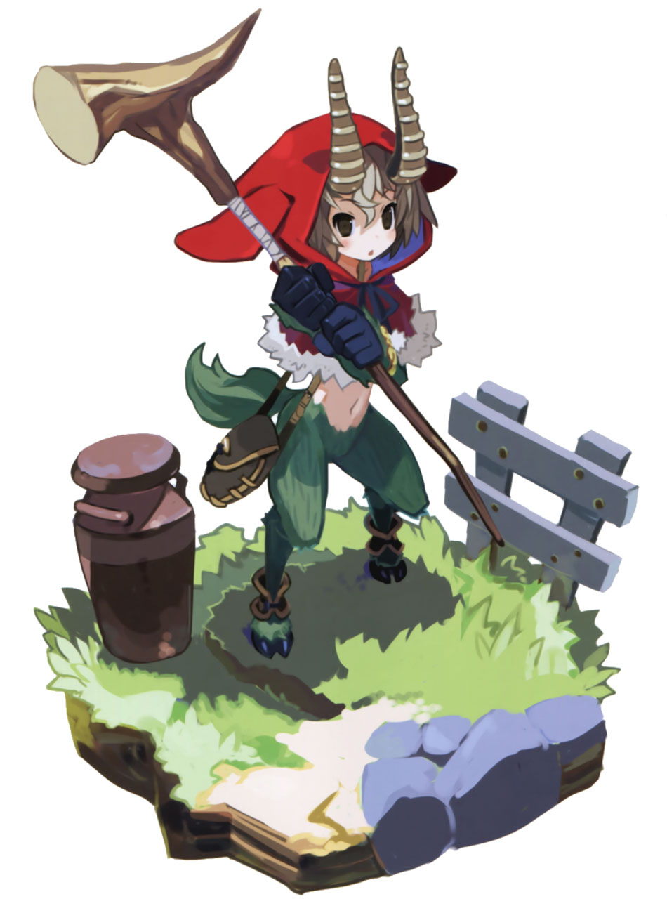 Lucchini Art from The Witch and the Hundred Knight