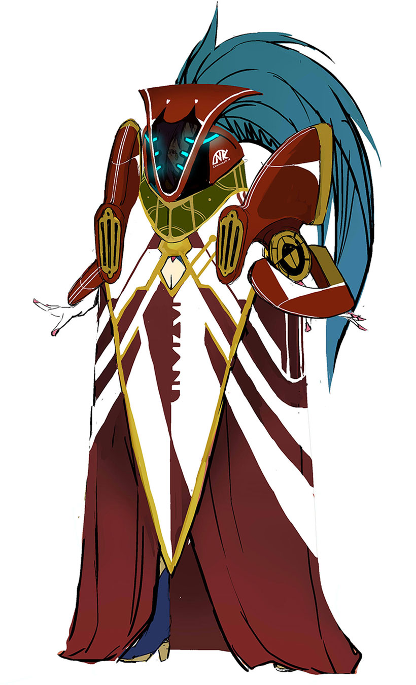 Divine Empress Art from Ar nosurge: Ode to an Unborn Star