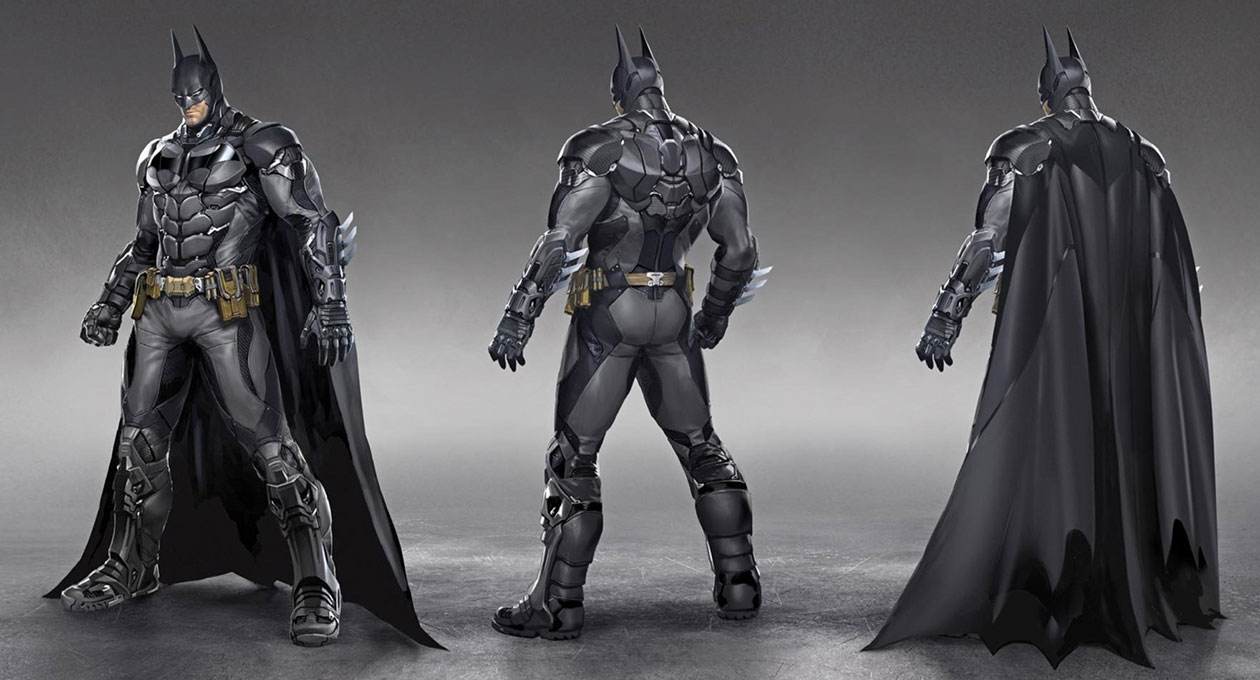 Batman Concept Art from Batman: Arkham Knight