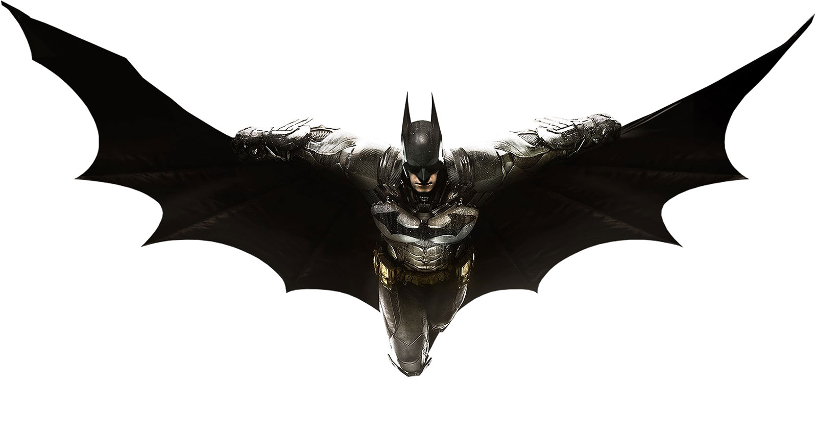 Batman Descending Art from Batman: Arkham Knight