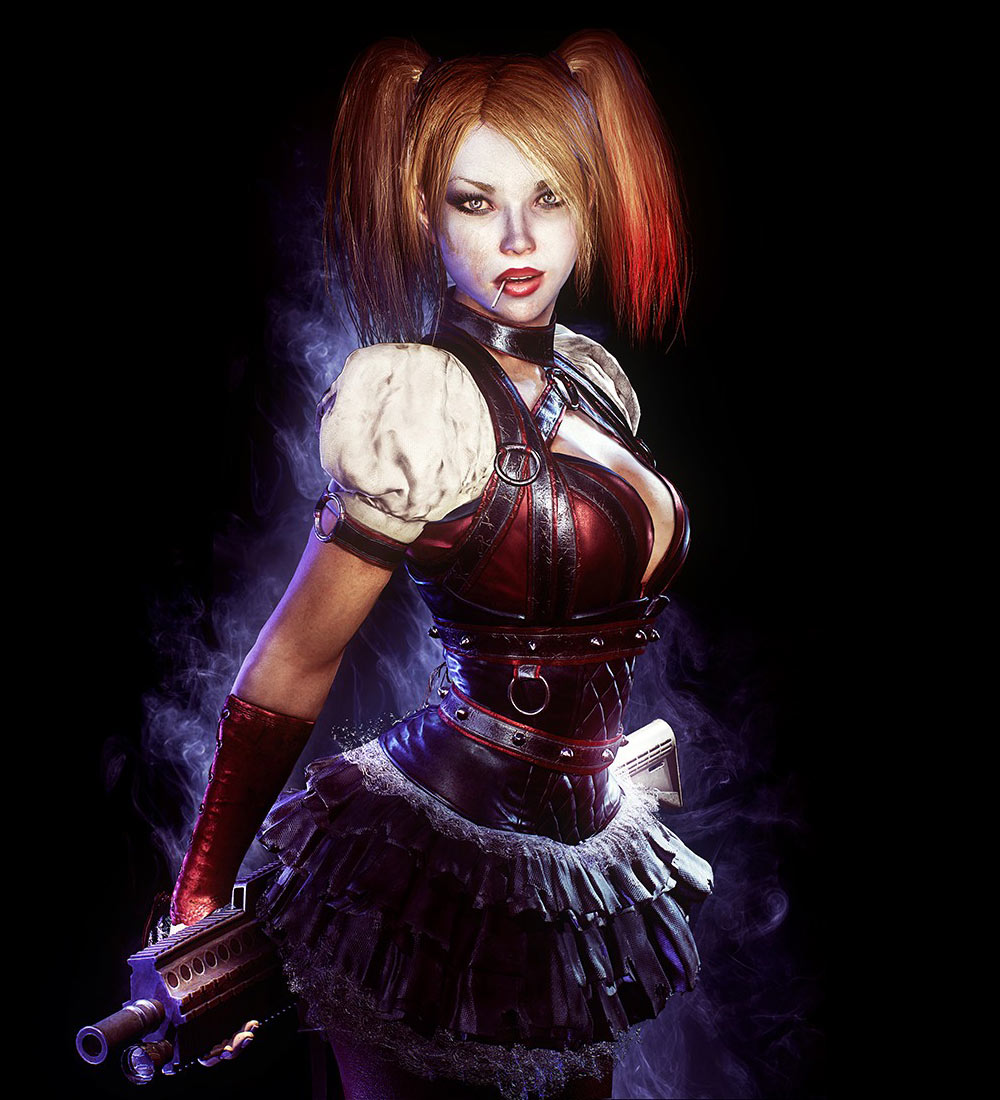 Harley Art from Batman: Arkham Knight